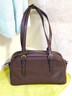 裘真植鞣頭層羊皮悠悠保齡球包女復古休閑大容量手提單肩包 咖啡色肩帶款-羊皮 預售30天 曬單實(shí)拍圖