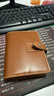 Filofax英國進(jìn)口Malden真牛皮面商務(wù)筆記本辦公記事本活頁(yè)手帳2026年日程本會(huì )議記錄禮盒裝隨身口袋高顏值 A7 pocket 褐色025842 曬單實(shí)拍圖