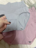 貓人女士高腰內褲女純棉收腹收小肚子石墨烯抑菌襠高彈三角褲4條XL 曬單實(shí)拍圖