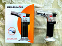 雷曼（LEHMAN）防風(fēng)打火機可充氣點(diǎn)火器 升級款1支 雪茄點(diǎn)艾灸直沖氣體焊槍噴槍 曬單實(shí)拍圖
