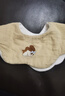 babycare嬰兒純棉口水巾花瓣圍嘴新生寶寶口水圍兜云端小狗3條裝28*28cm 曬單實(shí)拍圖