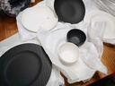 德國唯寶（Villeroy&Boch）匠心巖輕奢家用陶瓷餐具整套碗盤(pán)餐具套裝碗碟盤(pán)子泡面碗喬遷之喜 曬單實(shí)拍圖