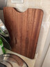雙槍烏金檀菜板 百年齡整木砧案板家用切菜食品抗菌防霉實(shí)木40*27*2.5 曬單實(shí)拍圖