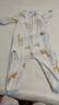 全棉時(shí)代嬰兒睡袋純棉四季款紗布分腿睡袋防踢被100×54cm110碼森林運動(dòng)會(huì ) 曬單實(shí)拍圖