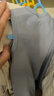 童泰（TONGTAI）嬰兒馬甲春秋季純棉寶寶衣服雙層加厚背心坎肩馬夾上衣藍色66cm 曬單實(shí)拍圖