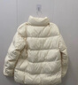 優(yōu)衣庫女裝羽絨茄克/柔軟面料外套夾克25秋冬新款479212 01 乳白色 S 曬單實(shí)拍圖