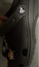 卡駱馳（CROCS）檀健次同款經(jīng)典洞洞鞋輕便百搭男沙灘鞋包頭拖鞋10001 黑色-001 43 (270mm) 曬單實(shí)拍圖