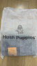暇步士（Hush Puppies） 手拿包包頭層牛皮大容量休閑商務(wù)男包銀灰色送男朋友生日禮物 曬單實(shí)拍圖