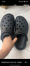 卡駱馳（crocs）經(jīng)典泡芙Clog男女一腳蹬懶人沙灘鞋 CR207521-2Y2 39（39-40） 曬單實(shí)拍圖