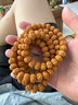 彩荷盤(pán)龍紋小金剛菩提手串五瓣南瓜蜂窩爆肉佛珠男士108顆手鏈項鏈送禮 五瓣巨肉粗筋雙龍10mm 曬單實(shí)拍圖