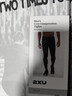 2XU Core系列梯度壓縮長(cháng)褲透氣速干褲男運動(dòng)健身力量訓練跑步緊身褲 黑/銀 M 曬單實(shí)拍圖