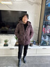 唐致中老年羽絨服女短款中式加厚媽媽冬裝60歲70老人奶奶太太冬季外套 咖色 3XL 【建議121-135斤】 曬單實(shí)拍圖