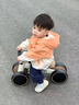 貝天兒童平衡車(chē)1-3歲防側翻滑步車(chē)玩具寶寶四輪溜溜車(chē)幼兒滑行學(xué)步車(chē) 卡塔棕【1-3歲月學(xué)步車(chē)】防側翻 棕色 曬單實(shí)拍圖