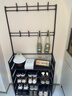 木雙福鞋架門(mén)口多層家用鞋帽一體鞋柜出租屋置物架宿舍收納柜 曬單實(shí)拍圖