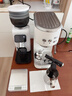 柏翠（petrus）咖啡機意式家用小型小白醒醒Pro復古迷你辦公室用全半自動(dòng)濃縮打奶泡一體機 PE3366Pro 節日送好物 小白醒醒Pro + PE3788磨豆機套裝 曬單實(shí)拍圖