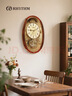 麗聲（RHYTHM）日本正品音樂(lè )客廳用掛鐘家用2026新款創(chuàng  )意靜音掛表時(shí)鐘旺宅掛鐘墻 豪華歐式掛鐘 55cm 曬單實(shí)拍圖