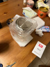 富光雙層玻璃杯支持團購定制泡茶杯辦公杯帶把 大容量男女水杯子580ML 曬單實(shí)拍圖