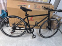 鳳凰（Phoenix）公路賽車(chē)自行車(chē)男款女士成人平直把變速700c越野單車(chē)賽車(chē)跑車(chē) 黑色【全軸承/雙碟剎】700C 700C【建議身高：160-185cm】 變速【順滑不卡鏈】 曬單實(shí)拍圖
