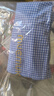 Mucmukn【拉夫學(xué)院】疊穿能手 藍格子小狗繡花百搭襯衫學(xué)院男女童秋新款 藍格 110 cm 曬單實(shí)拍圖