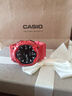 卡西歐（CASIO）情侶男女手表多功能運動(dòng)送禮物太陽(yáng)能學(xué)生防水電子表AQS810禮盒裝 AQ-S810WC-4AV潮流紅色禮盒裝 曬單實(shí)拍圖