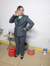 佳昭職業(yè)西褲女冬商務(wù)正裝褲女士加絨加厚工作褲褲子春秋季女式直筒褲 深灰(春秋冬-不可系皮帶) XXXL 曬單實拍圖
