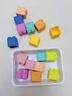 吳氏物語(yǔ)嬰兒積木0-3歲1可啃咬軟膠硅寶寶牙膠6-9-12個(gè)月大塊抓握訓練早教 軟膠積木16件套【收納盒裝】-可水煮咬啃 大顆粒疊疊樂(lè )觸覺(jué)抓握訓練 曬單實(shí)拍圖