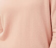 珍貝羊絨衫女裝秋冬新款長(cháng)袖圓領(lǐng)純色經(jīng)典多色打底衫內搭上衣毛衣5930 派對粉 L （105碼） 曬單實(shí)拍圖