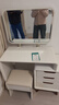 全友家居 現代簡(jiǎn)約臥室化妝鏡梳妝臺小戶(hù)型床邊收納柜化妝桌子 曬單實(shí)拍圖