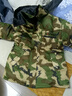 棉大衣防寒服套裝男女冬季加厚防寒迷彩服勞保棉襖工地工作服棉服 綠色棉襖 3XL 185 推薦125-150斤 曬單實(shí)拍圖
