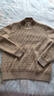 珍貝半高領(lǐng)長(cháng)袖純羊絨衫保暖針織打底衫簡(jiǎn)約純色冬季新款31088 淺駝 M （100碼） 曬單實(shí)拍圖