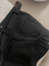 歌詩(shī)慧短褲女秋冬季新款外穿毛呢短褲高腰a字熱褲辣妹黑色超短褲褲子女 黑色高腰毛呢短褲【含腰帶】 M 曬單實(shí)拍圖