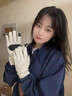 TUTORGOOSE滑雪手套女冬季可觸屏摩托車(chē)德絨內膽戶(hù)外騎行運動(dòng)防風(fēng)寒防滑手套 米色【德絨自發(fā)熱 加克重】 均碼 曬單實(shí)拍圖