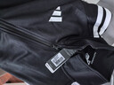 阿迪達斯（adidas）少年感運動(dòng)套裝男春季立領(lǐng)簡(jiǎn)約潮款運動(dòng)兩件套 黑白 2XL 曬單實(shí)拍圖