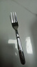 維艾（Newair）316L不銹鋼兒童叉子水果小叉子食品級迷你主餐西餐飯叉短餐具家用 316不銹鋼餐叉【小號】 曬單實(shí)拍圖