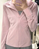 lululemon丨Mist Over 女士運動(dòng)夾克 防曬 LW4BSRS 朦朧粉 S /6 曬單實(shí)拍圖