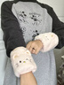 途尊秋冬毛絨貓咪防污袖套女2025新款羽絨服護袖工作學(xué)習學(xué)生保暖套袖 粉色貓咪【防污耐臟/時(shí)尚百搭】 曬單實(shí)拍圖