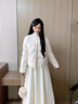 香影小香風(fēng)輕薄羽絨服女2025冬季新款90白鴨絨圓領(lǐng)法式白色短外套 鷺白 S 聯(lián)系客服有驚喜 曬單實(shí)拍圖