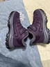 足力健大師老人鞋女冬季加絨保暖媽媽鞋高幫棉鞋中老年鞋加寬防滑舒適雪地靴 5516紫色女款   升級款 澳洲羊毛 38 曬單實(shí)拍圖