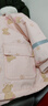 戴維貝拉女童棉服三防冬裝兒童加厚保暖外套寶寶防水棉衣 曬單實(shí)拍圖