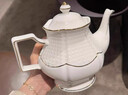 拓進(jìn)德國進(jìn)口品質(zhì)喬遷新居杯子套裝家用客廳待客一整套杯具喝水杯陶瓷 禮盒裝1壺6杯帶托盤(pán)【021】贈送勺子 曬單實(shí)拍圖