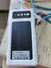 JCZS德國品牌【國家3c認證】太陽(yáng)能充電寶50000毫安大容量移動(dòng)電源閃充快充自帶線(xiàn)各類(lèi)手機用 深空黑【90天試用|+五年換新】尊享版-提速200 20000Ah 曬單實(shí)拍圖