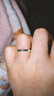 蘇十六999銀戒指女光面素圈開(kāi)口戒指情侶食指環(huán)單身尾戒生日禮物送女友 光面戒指【可調節】 曬單實(shí)拍圖