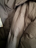優(yōu)衣庫男裝無(wú)縫羽絨大衣羽絨服保暖連帽外套雙拉鏈459625 07 石墨黑 2XL /185/112C 曬單實(shí)拍圖