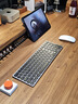 萊克瑪納 Macmini背光妙控鍵盤(pán)全尺寸多系統多藍牙桌面無(wú)線(xiàn)鍵盤(pán)剪刀腳超薄靜音鋁合金鍵盤(pán)蘋(píng)果MacBook適用 兩鍵區【藍牙+有線(xiàn)雙?！?曬單實(shí)拍圖