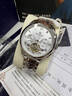 勞力士王子瑞士正品手表男士自動(dòng)機械表防水高檔多功能鎢鋼帶十大名牌男表 R3238本色白面-官方標配 原裝進(jìn)口 42mm 直徑 曬單實(shí)拍圖