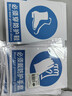 BELIK 注意通風(fēng) 30*22CM PVC板工廠(chǎng)車(chē)間施工標語(yǔ)倉庫禁止標牌提示標示安全標識牌警示牌XAQ01 曬單實(shí)拍圖