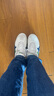 Onitsuka Tiger鬼塚虎經(jīng)典舒適復古MEXICO 66?男女款輕便百搭運動(dòng)休閑鞋 米白色/藍色 42.5 曬單實(shí)拍圖