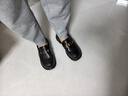 他她（TATA）女鞋2026春季新款樂(lè )福鞋時(shí)尚休閑百搭英倫小皮鞋CLP02AA6 黑色 37 曬單實(shí)拍圖