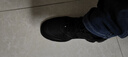 哈森（Harson）男鞋秋冬厚底休閑運動(dòng)鞋通勤戶(hù)外增高商務(wù)健步鞋 黑色網(wǎng)面 41 曬單實(shí)拍圖