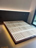 冰雨無(wú)床頭床架櫸木實(shí)木現代簡(jiǎn)約小戶(hù)型齊邊白橡木無(wú)靠背中古風(fēng)懸浮床 床+【適中】七星級舒適乳膠床墊+1柜 1.8*2米懸浮床【加密櫸木床板/送燈帶】 曬單實(shí)拍圖